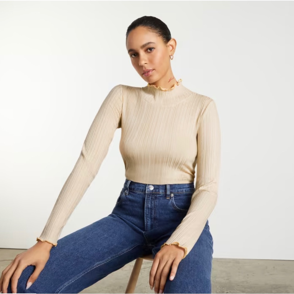 Everlane ribbed turtleneck